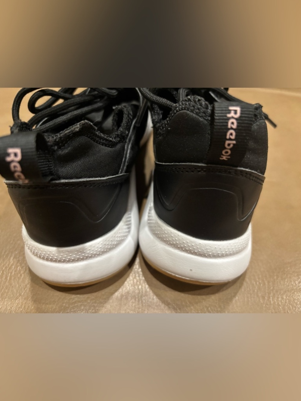 Reebok Black Knit Women's Athletic running Sneakers - Picture 7 of 8